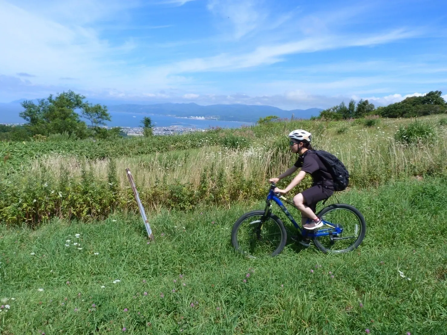 Biking
