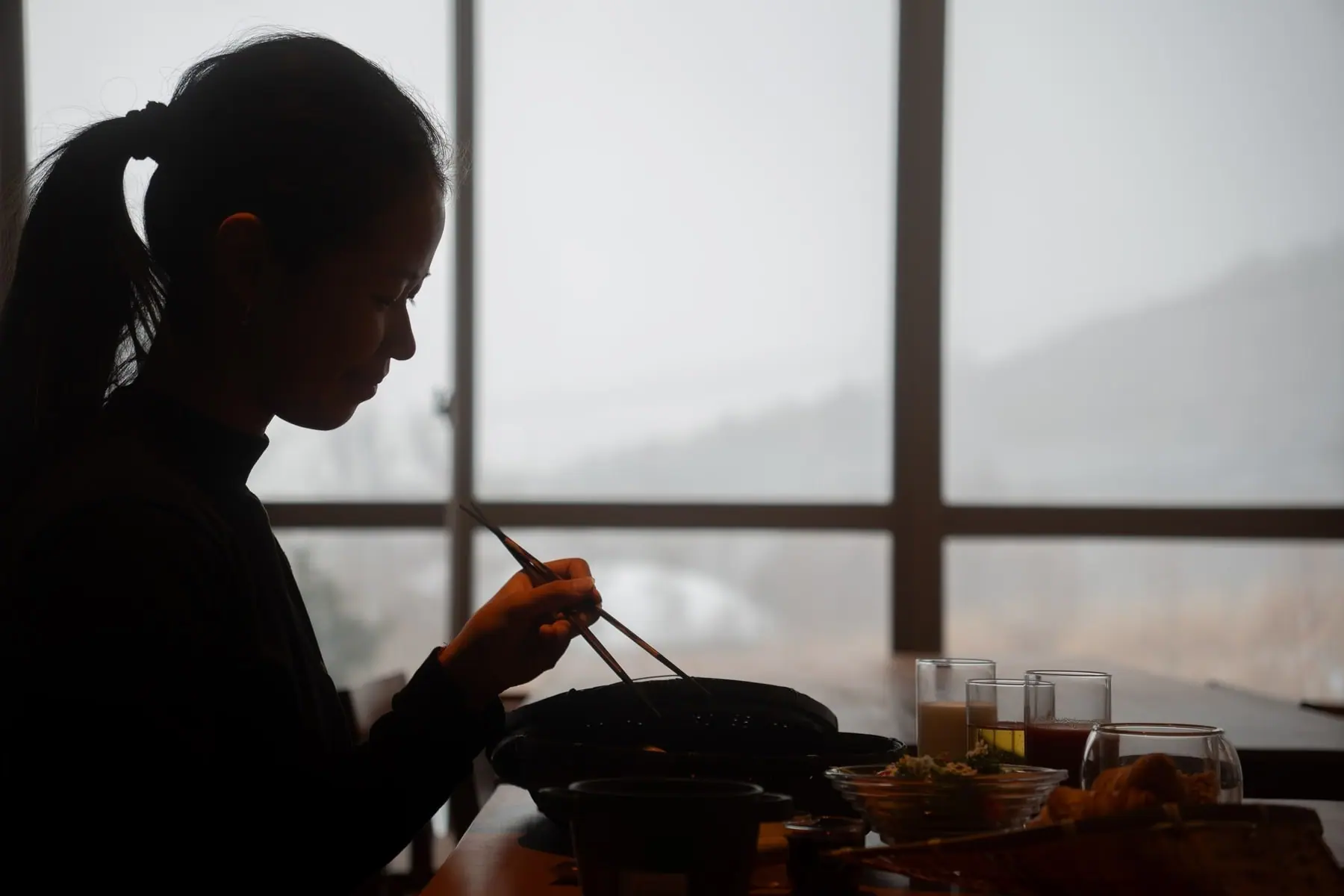 Japanese breakfast at Raiden Resort