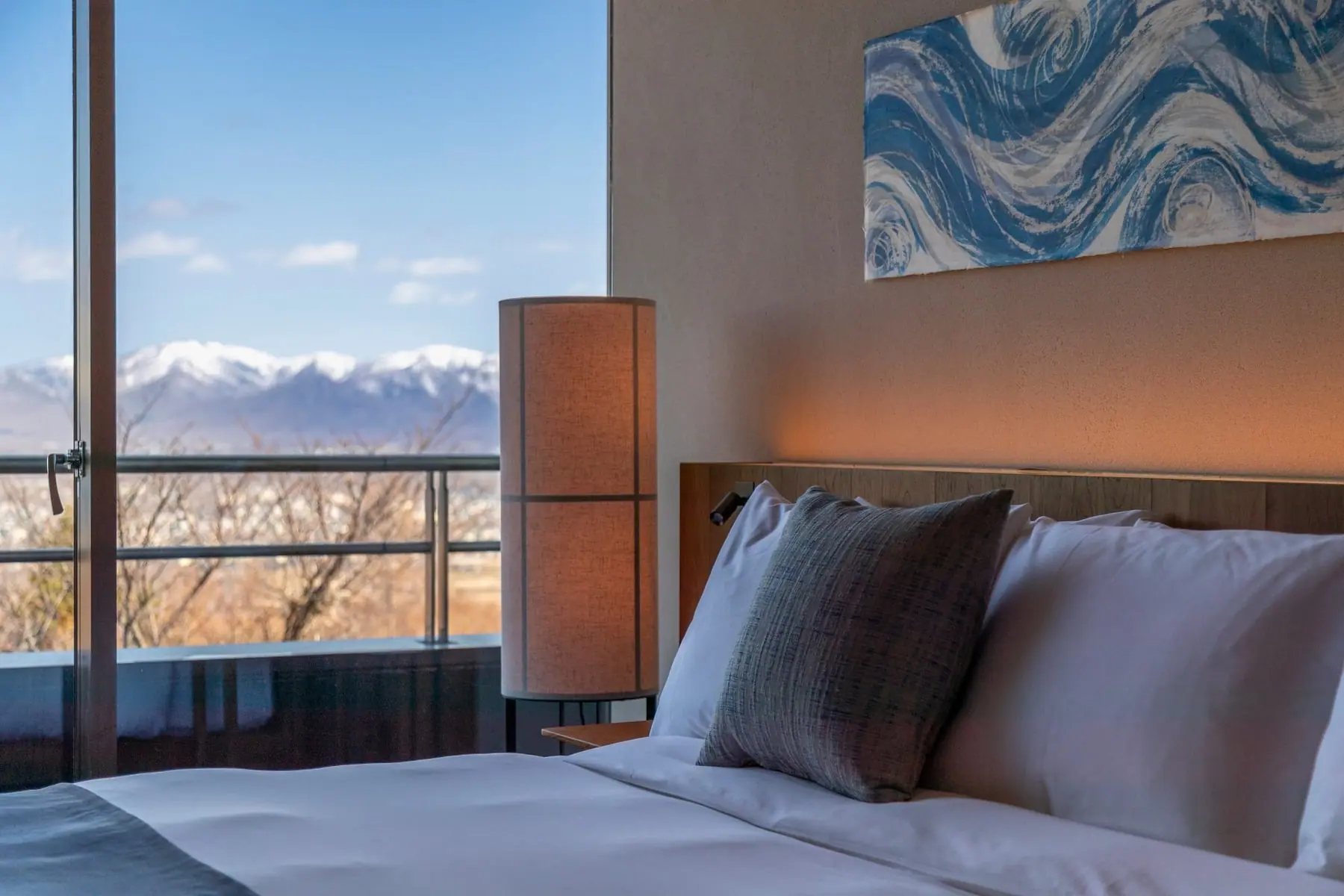 Coastal view room at Raiden Resort